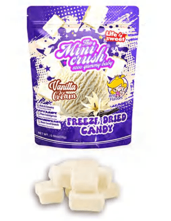 Freeze-Dried Candy Vanilla Ice Cream Cubes