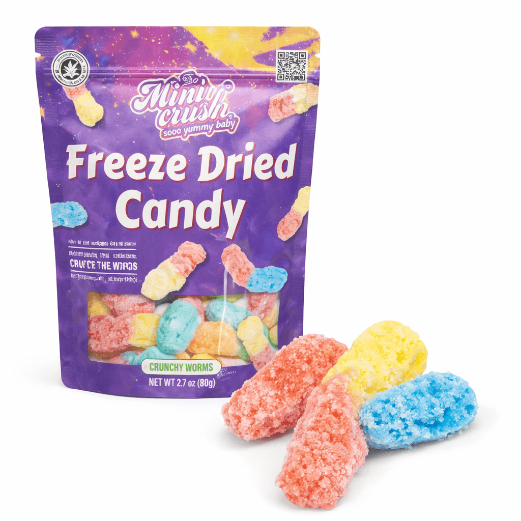 Freeze-Dried Crunchy Worms