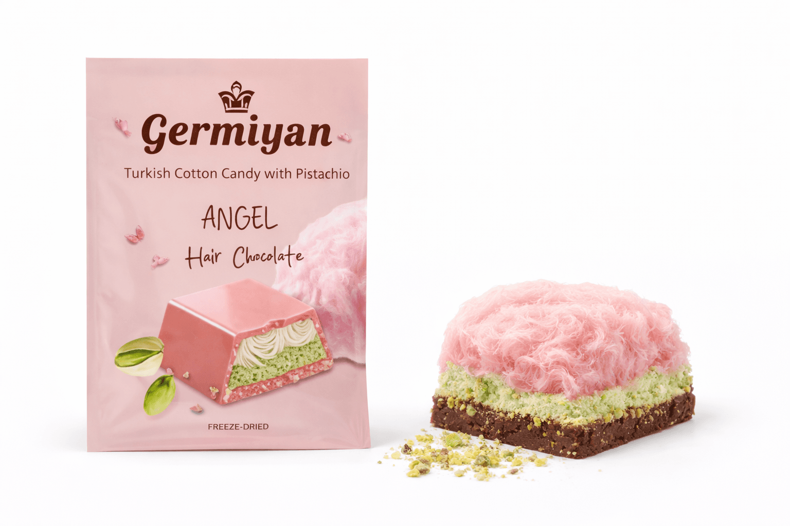Germiyan Angel Cake – Pistachio & Rose
